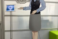 【保険】受付嬢マスコットキャラでインパクト！顧客の印象アップ！