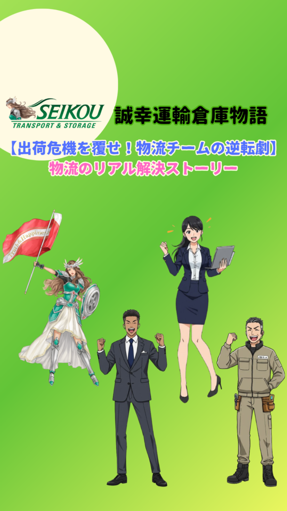【出荷危機を覆せ！物流チームの逆転劇】