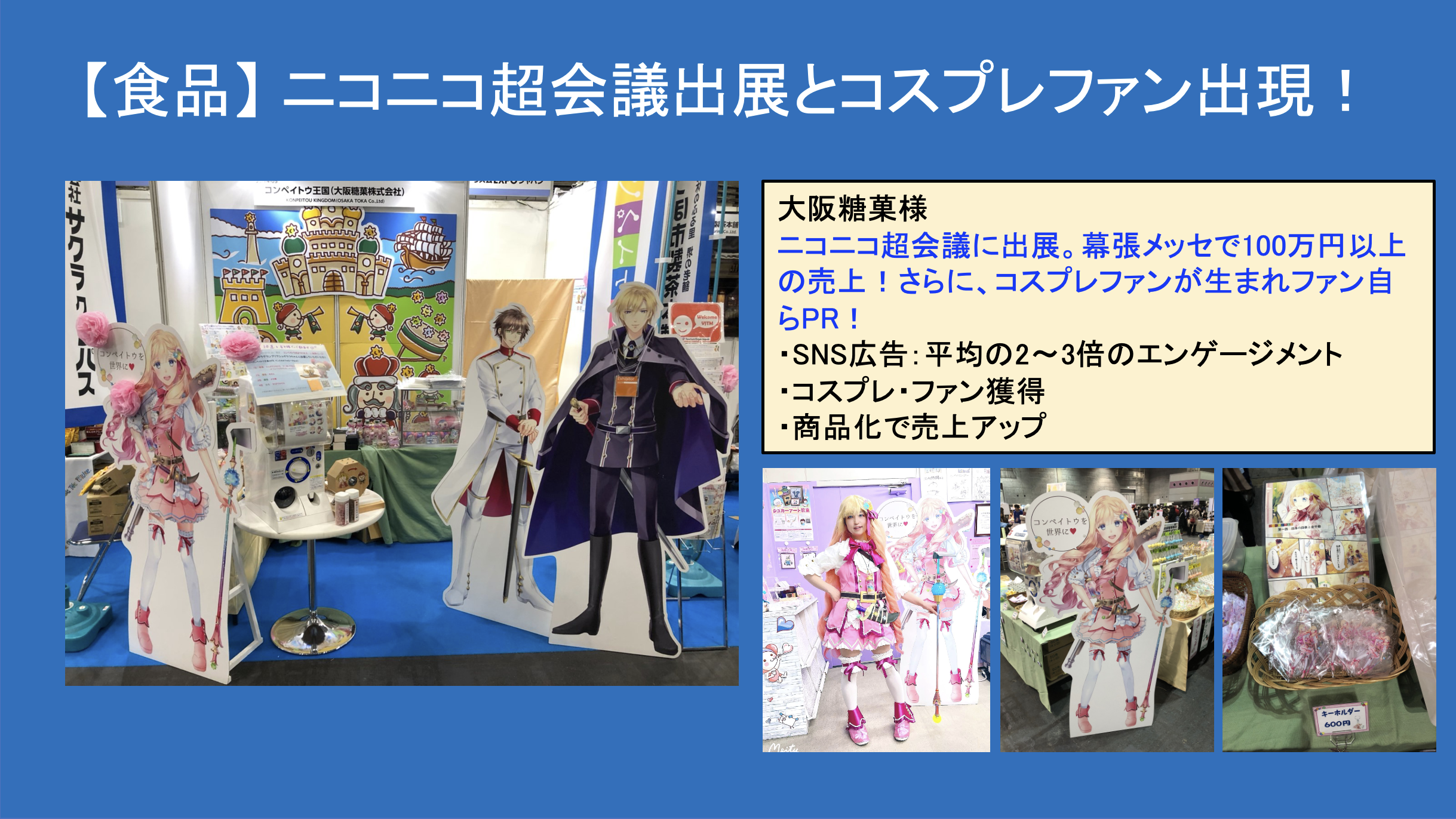 大阪糖菓(株) 様 展示会・店舗