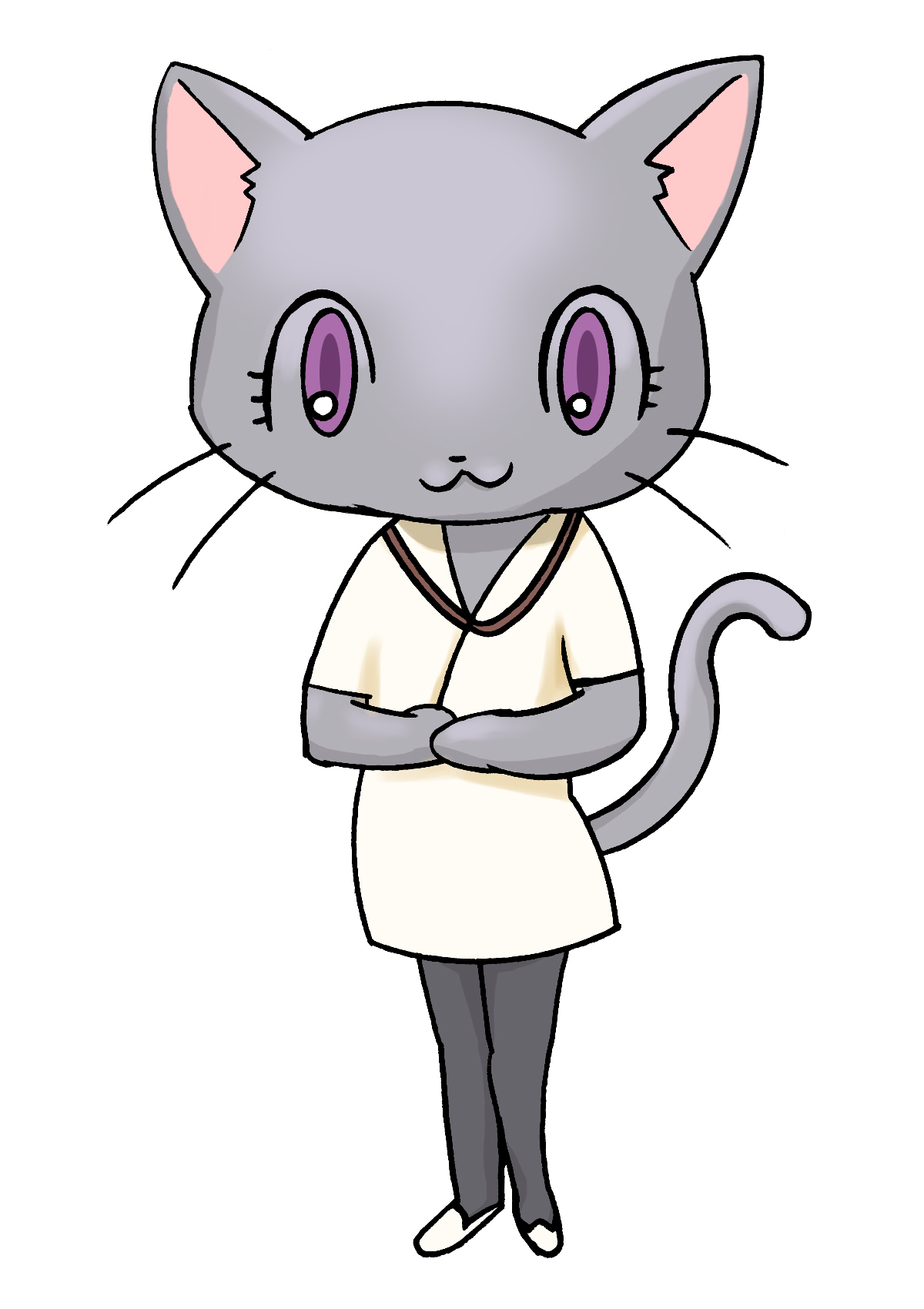 サロンの看板猫マスコット