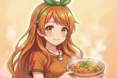 【食品】国産・化学調味料不使用鶏そぼろ丼のマスコットキャラ、そぼろちゃん