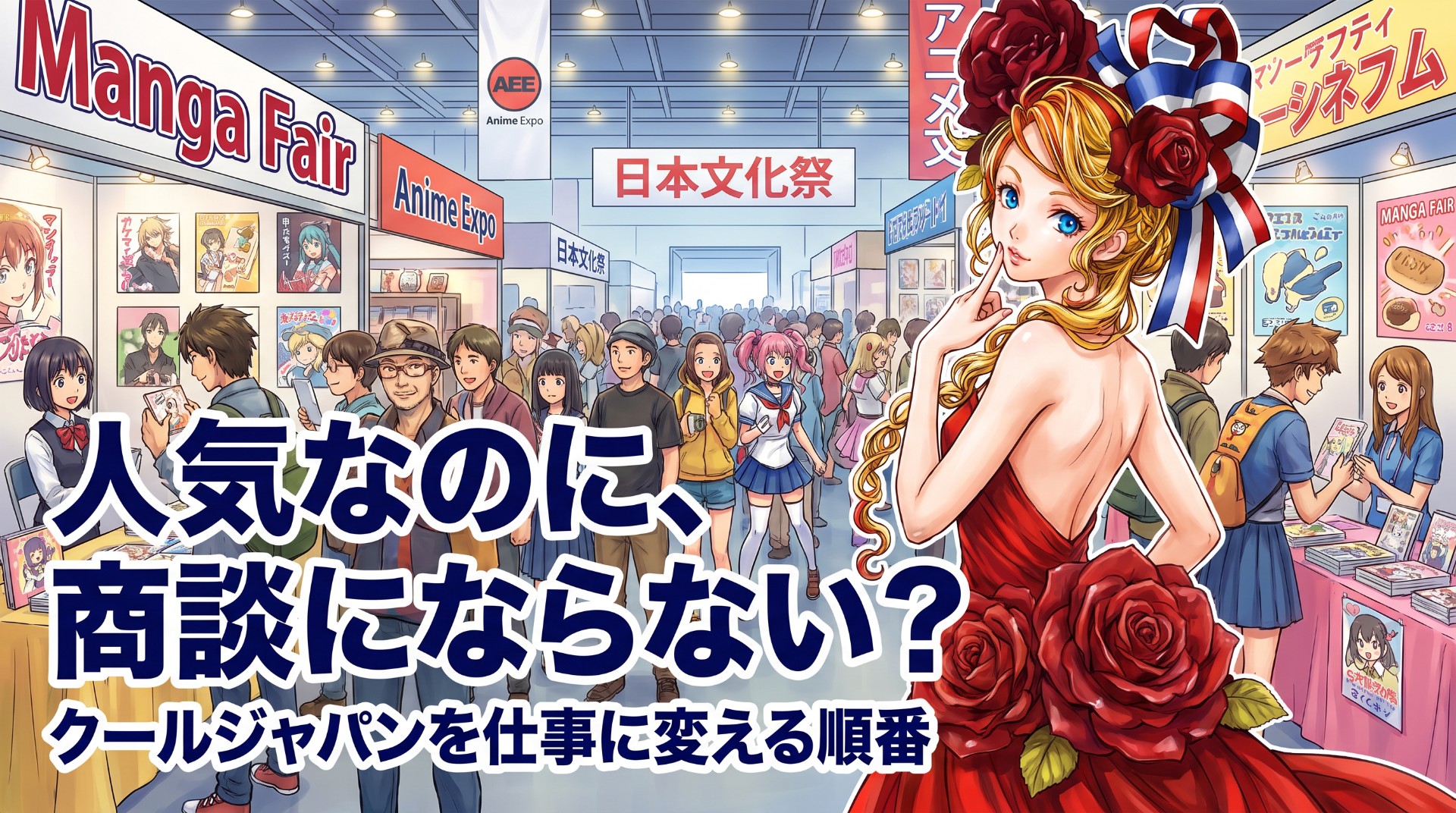 人気なのに、商談にならない？ クールジャパンを仕事に変える順番