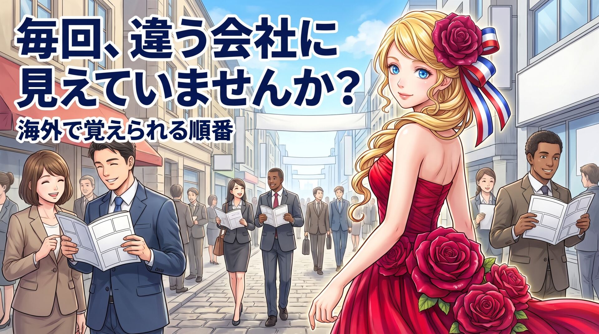 毎回、違う会社に見えていませんか？海外で覚えられるブランディングの順番
