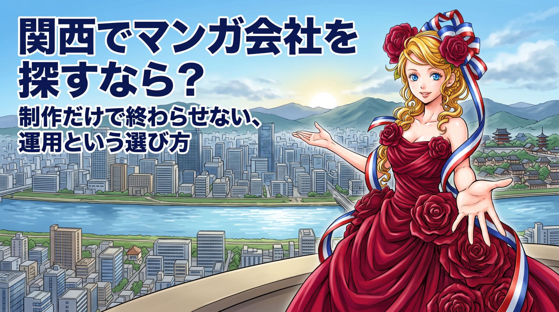 関西でマンガ会社を探すなら?制作だけで終わらせない、運用という選び方