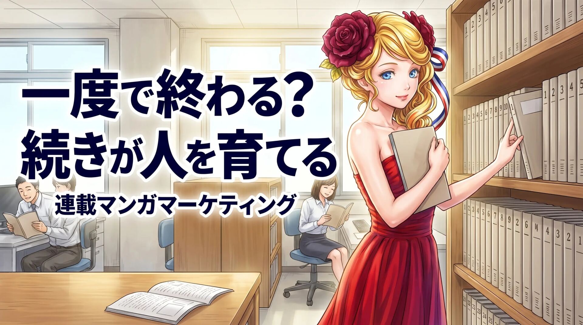 一度きりの発信で終わらせず、連載マンガでファンを育てる