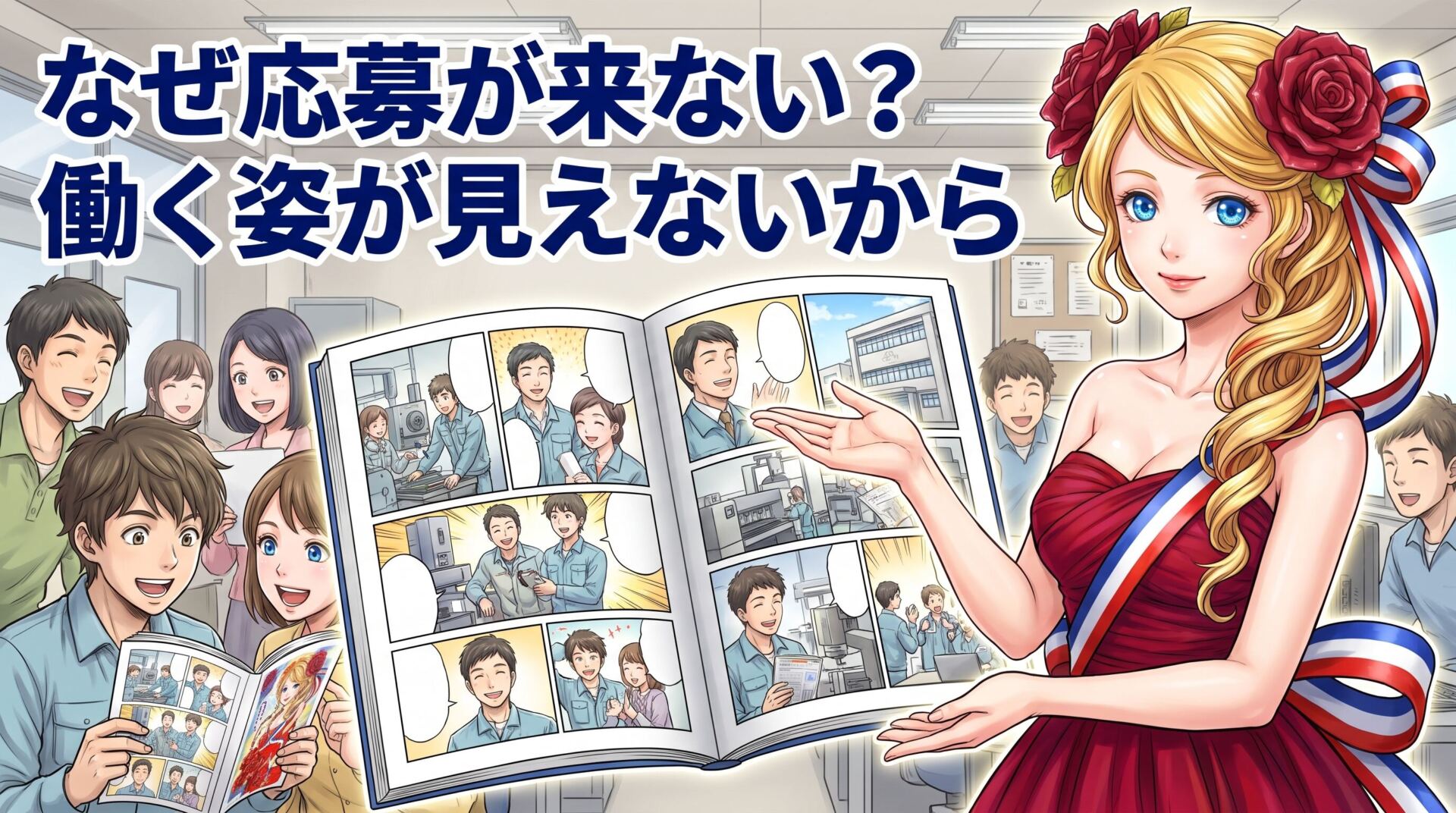 採用サイトはあるのに応募が来ない