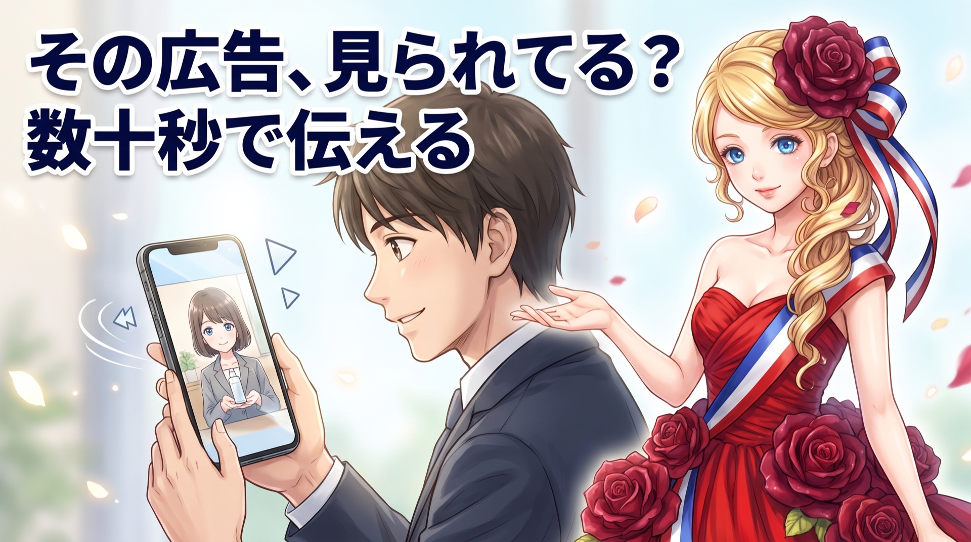 その広告、最後まで見られていますか?数十秒で伝わるショートアニメ販促