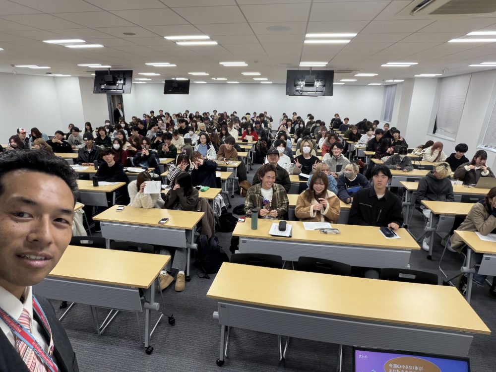大和大学キャリアデザイン講義の様子