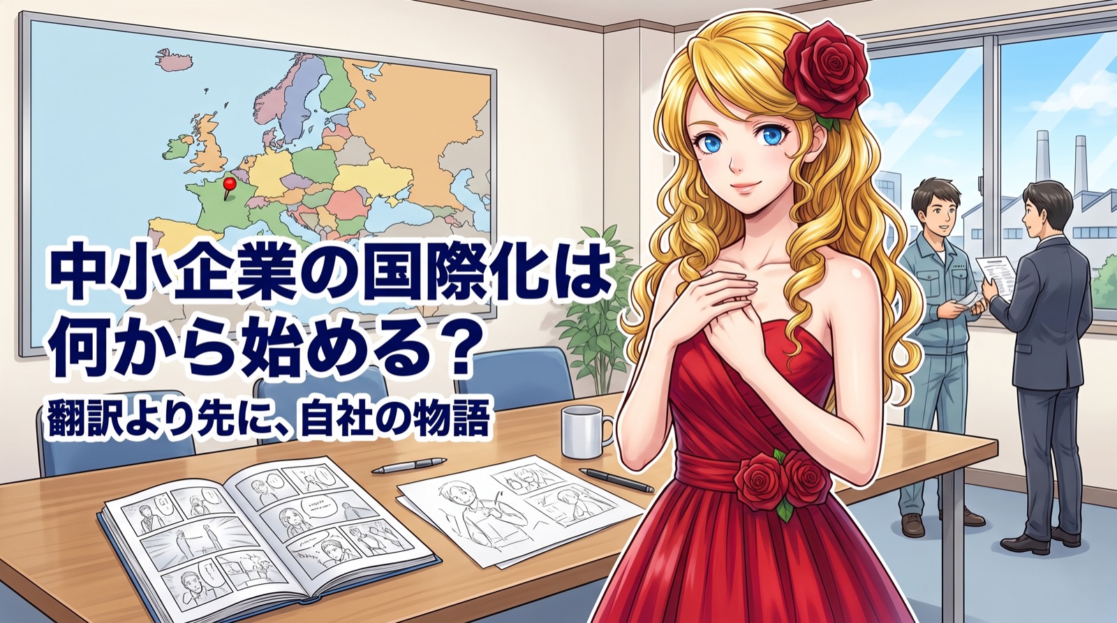 中小企業の国際化は何から始める? 翻訳より先に、自社の物語