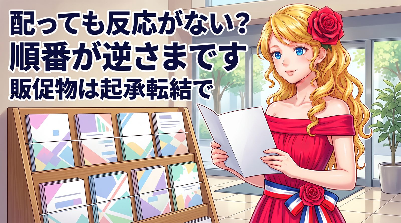 その販促物、最後まで読まれていますか?