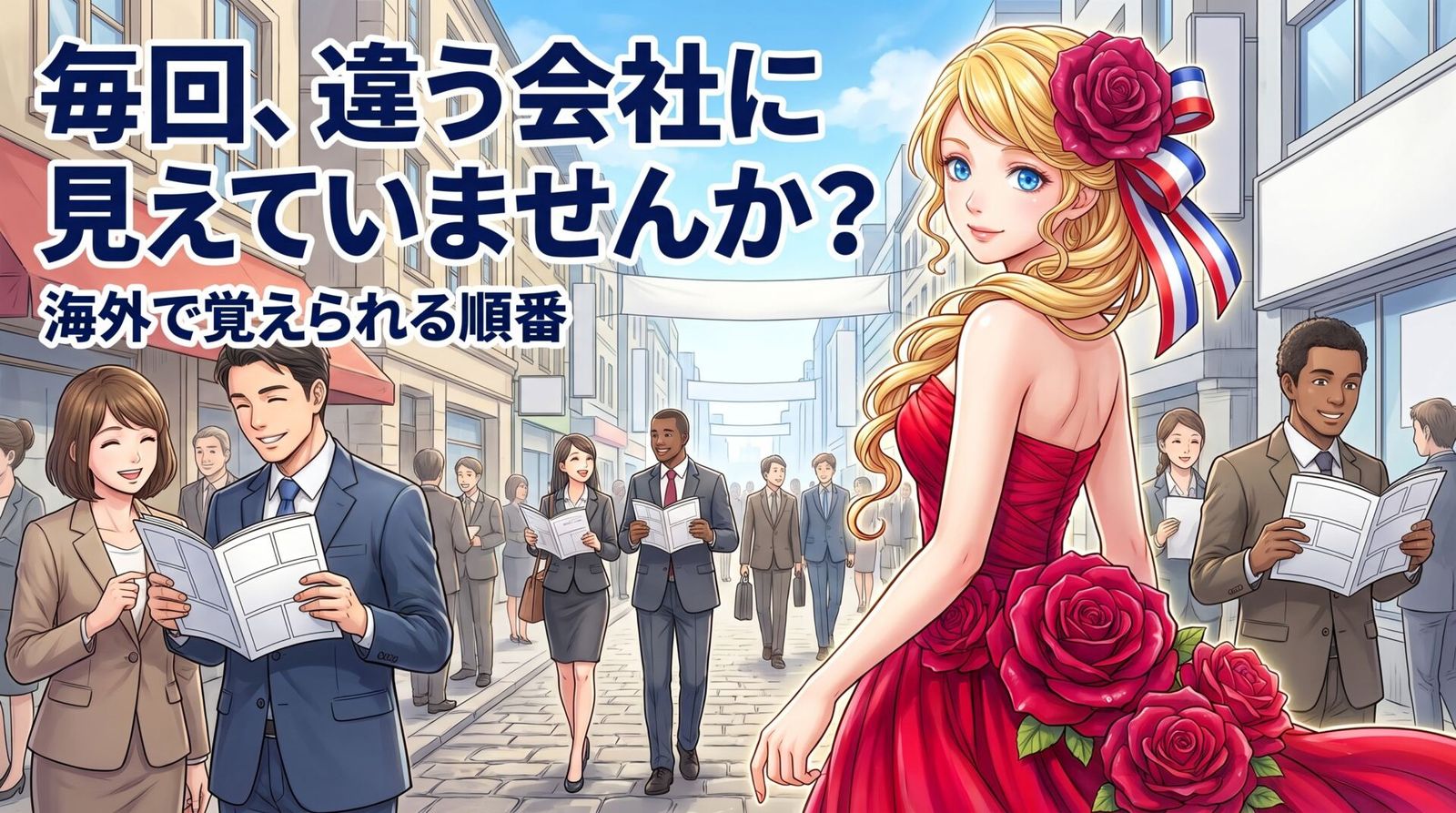 毎回、違う会社に見えていませんか？海外で覚えられるブランディングの順番