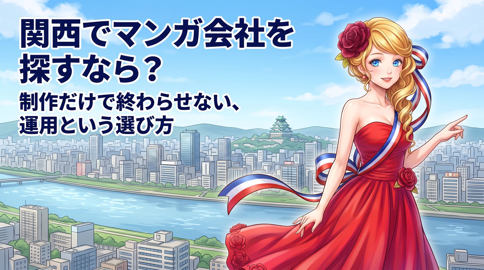 関西でマンガ会社を探すなら？制作だけで終わらせない、運用という選び方