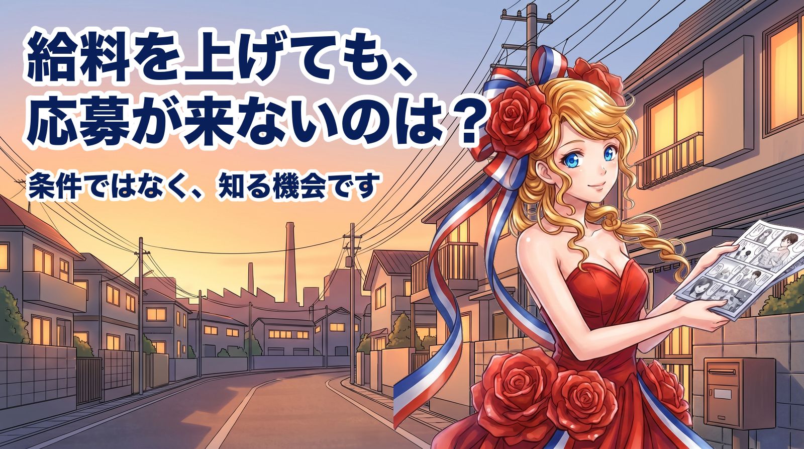 給料を上げても応募が来ないのはなぜ