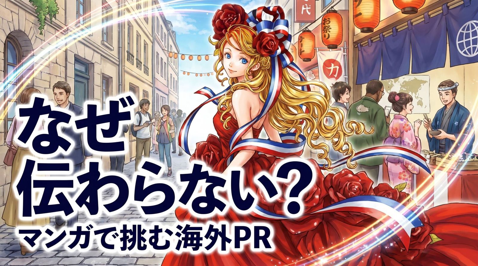 なぜ伝わらない？ マンガで挑む海外PR