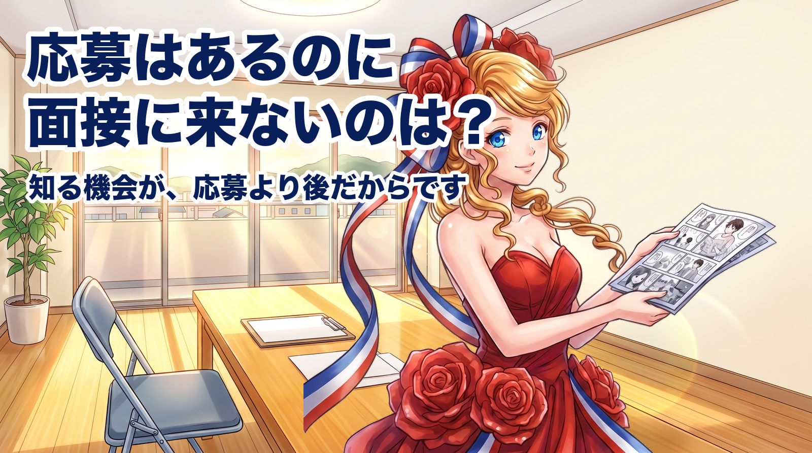 応募はあるのに面接に来ないのはなぜ