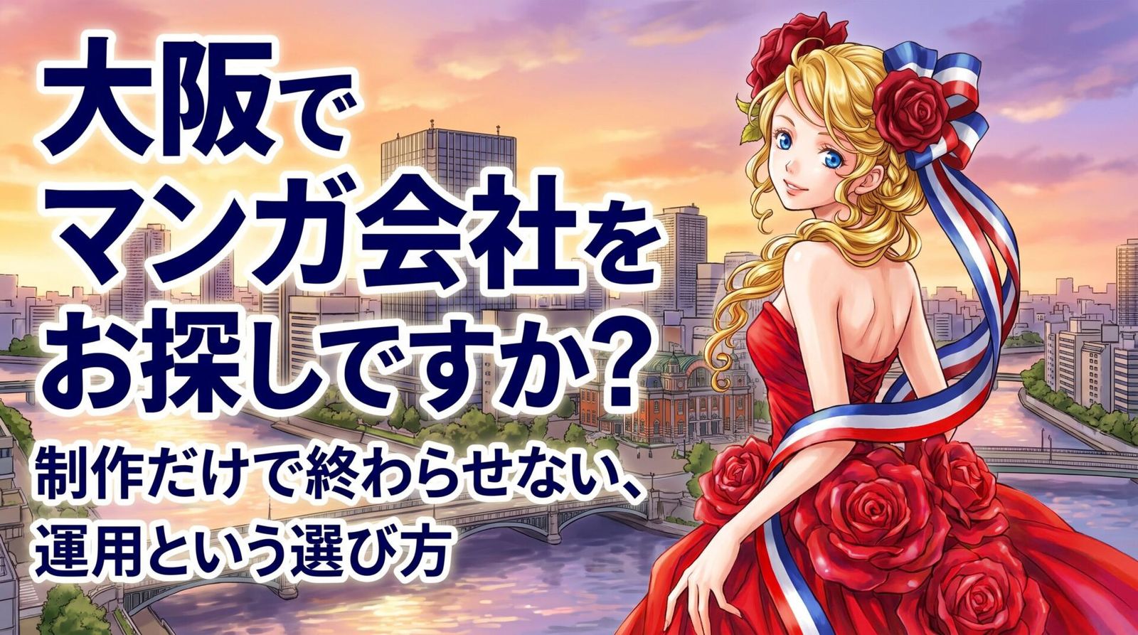大阪でマンガ会社をお探しですか？制作だけで終わらせない、運用という選び方