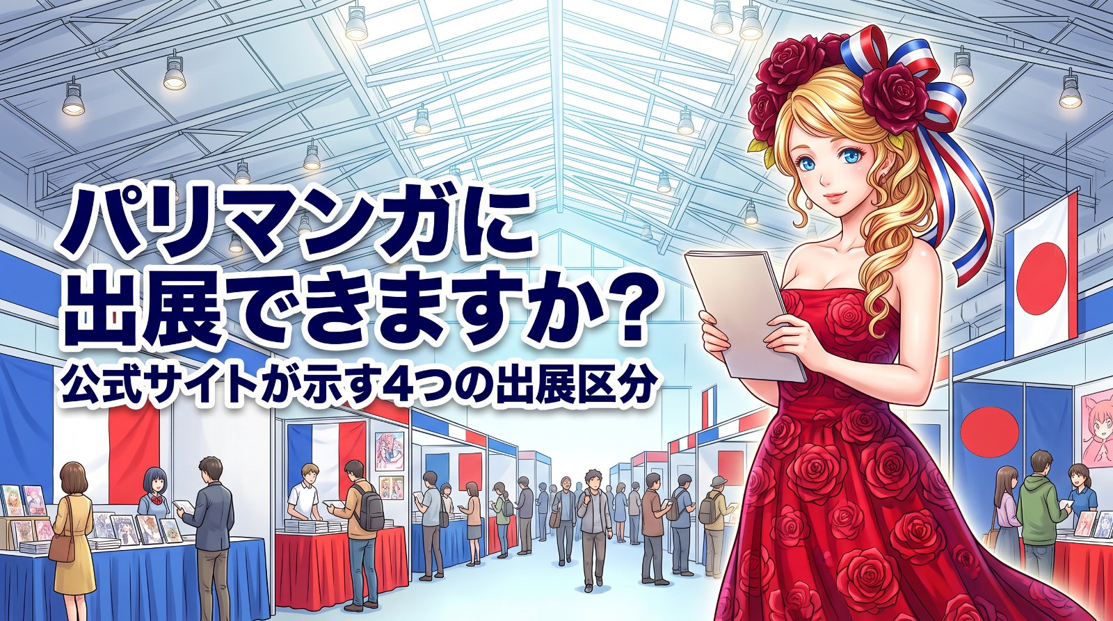 パリ・マンガの出展
