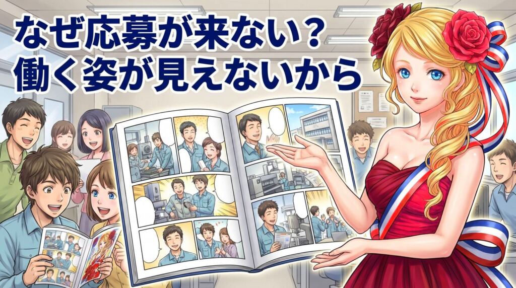 採用サイトはあるのに、応募が来ない？<br>「きれいな紹介」より「思い出せる物語」