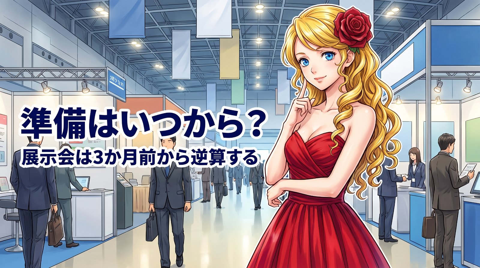 展示会の準備はいつから始めれば間に合う?3か月前から逆算する、当日の熱のつくり方