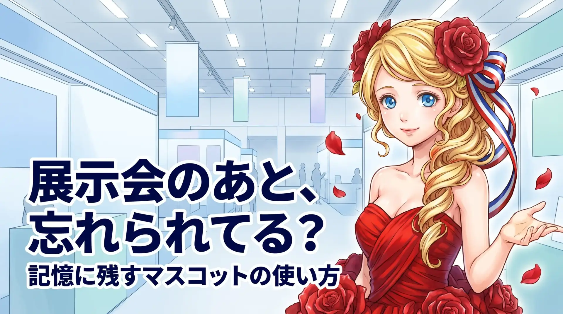 展示会のあと、忘れられてる？ 記憶に残すマスコットの使い方