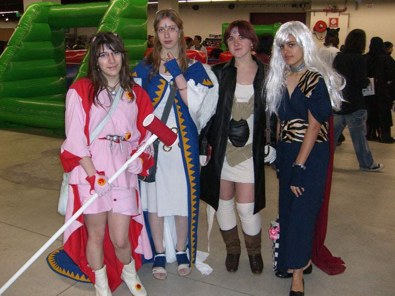 コスプレの来場者