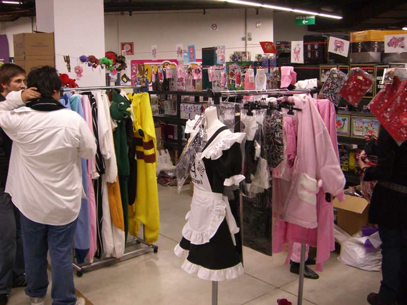 衣装の店